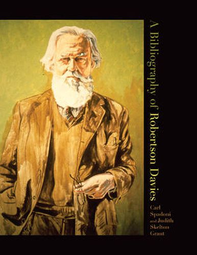 Cover image for A Bibliography of  Robertson Davies