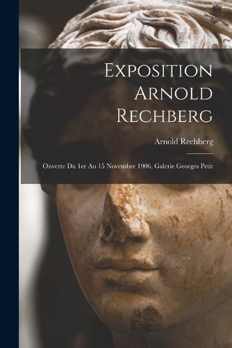 Cover image for Exposition Arnold Rechberg