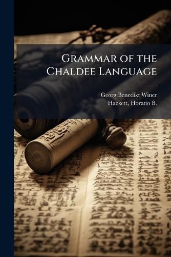 Cover image for Grammar of the Chaldee Language