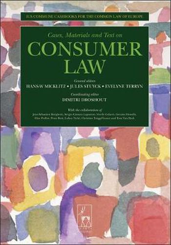 Cover image for Consumer Law: Ius Commune Casebooks for a Common Law of Europe