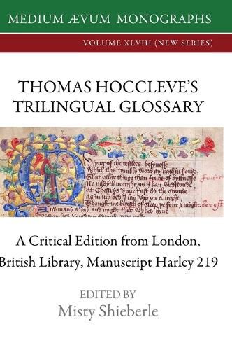 Cover image for Thomas Hoccleve's Trilingual Glossary