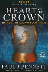 Cover image for Heart of the Crown: Large Print Edition