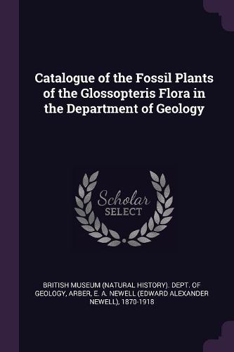 Cover image for Catalogue of the Fossil Plants of the Glossopteris Flora in the Department of Geology
