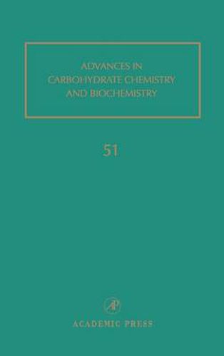 Cover image for Advances in Carbohydrate Chemistry and Biochemistry