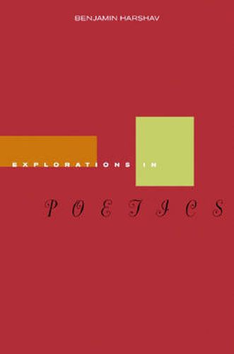 Cover image for Explorations in Poetics
