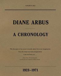 Cover image for Diane Arbus: A Chronology
