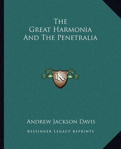 The Great Harmonia and the Penetralia