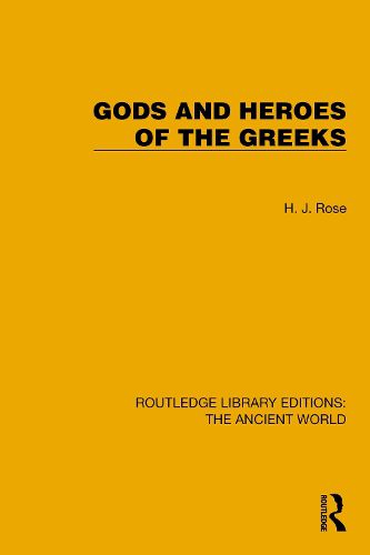 Cover image for Gods and Heroes of the Greeks