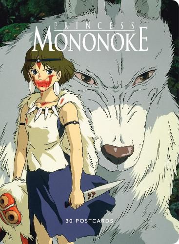 Cover image for Studio Ghibli Princess Mononoke: 30 Postcards