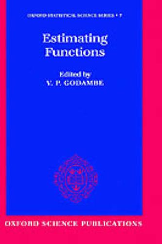 Cover image for Estimating Functions