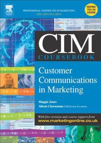 Cover image for Customer Communications in Marketing