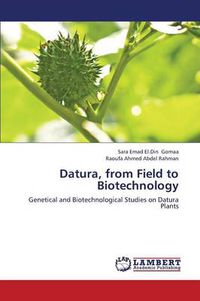 Cover image for Datura, from Field to Biotechnology