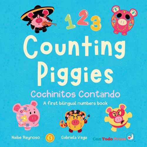 Cover image for Counting Piggies, Cochinitos Contando