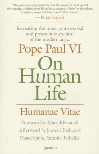 Cover image for On Human Life