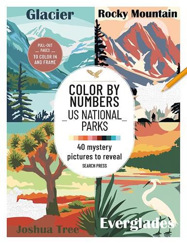 Cover image for Color by Numbers: US National Parks