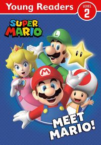 Cover image for Official Super Mario: Young Reader - Meet Mario!