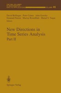 Cover image for New Directions in Time Series Analysis: Part II