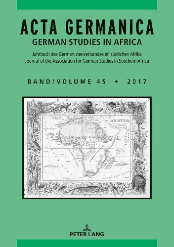 ACTA Germanica: German Studies in Africa