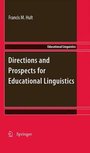 Cover image for Directions and Prospects for Educational Linguistics