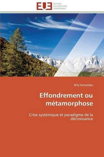 Cover image for Effondrement Ou M tamorphose