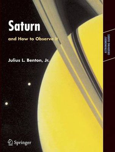 Cover image for Saturn and How to Observe It