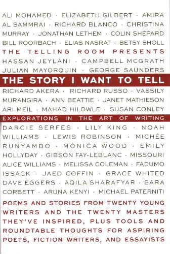 Cover image for The Story I Want To Tell: Explorations in the Art of Writing