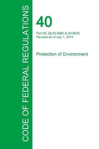 Cover image for Code of Federal Regulations Title 40, Volume 14, July 1, 2015