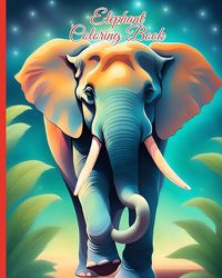 Cover image for Elephant Coloring Book