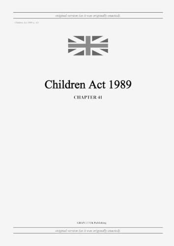 Cover image for Children Act 1989 (c. 41)