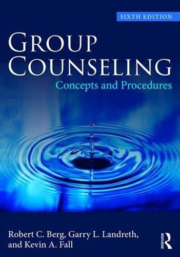 Group Counseling: Concepts and Procedures