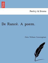 Cover image for de Rance . a Poem.