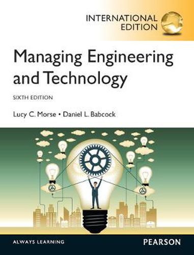 Cover image for Managing Engineering and Technology: International Edition