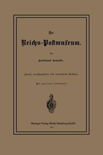 Cover image for Das Reichs-Postmuseum