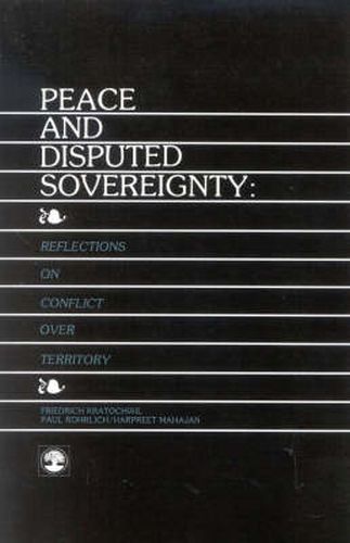 Cover image for Peace and Disputed Sovereignty