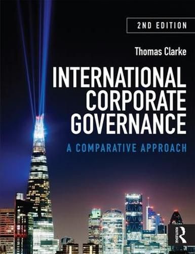 Cover image for International Corporate Governance: A Comparative Approach