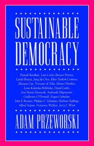 Cover image for Sustainable Democracy