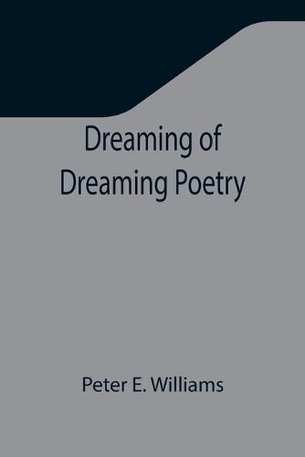 Cover image for Dreaming of Dreaming Poetry