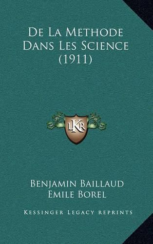 de La Methode Dans Les Science (1911)