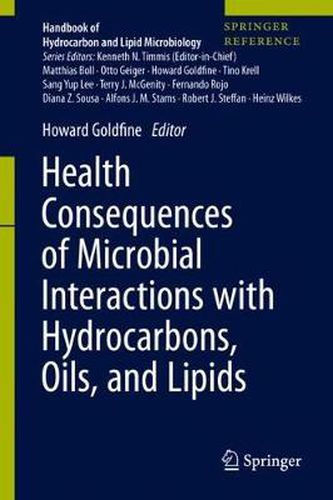 Cover image for Health Consequences of Microbial Interactions with Hydrocarbons, Oils, and Lipids