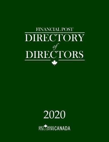 Financial Post Directory of Directors 2020