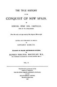 Cover image for The True History of the Conquest of New Spain, Volume 2
