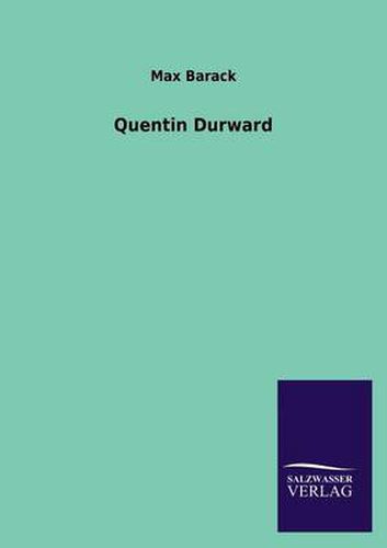 Cover image for Quentin Durward