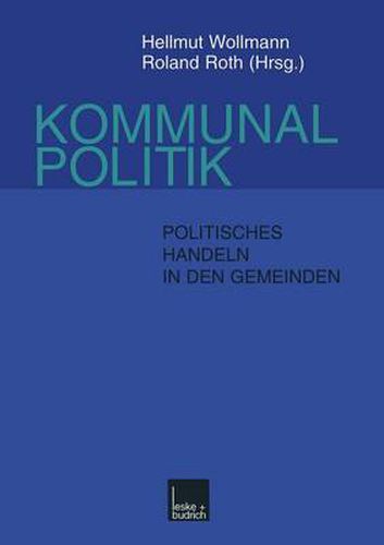 Cover image for Kommunalpolitik: Eine Einfuhrung