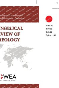 Cover image for Evangelical Review of Theology, Volume 48, Number 1