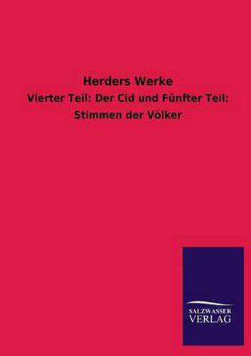 Cover image for Herders Werke