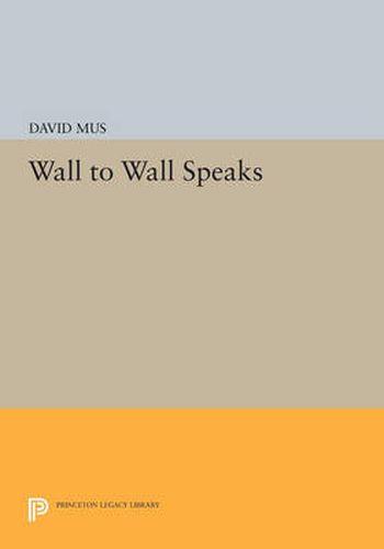 Cover image for Wall to Wall Speaks