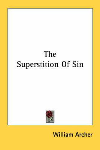 Cover image for The Superstition of Sin