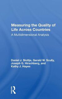 Cover image for Measuring the Quality of Life Across Countries: A Multidimensional Analysis