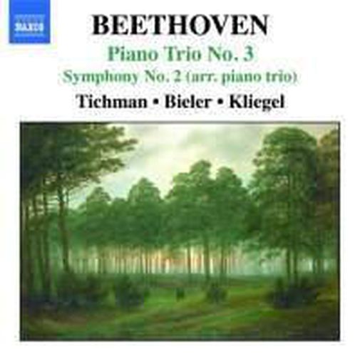 Cover image for Beethoven Piano Trio No 3 Symphony No 2 Arr Piano Trio