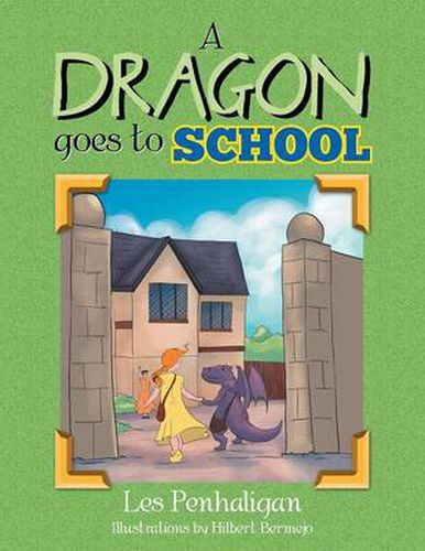 Cover image for A Dragon Goes to School